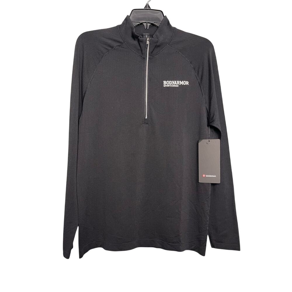 Lululemon Men’s Metal Vent Tech Half Zip Long Sleeve Body Armor Size L NWT